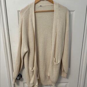 Ardene Cream Knit Cardigan